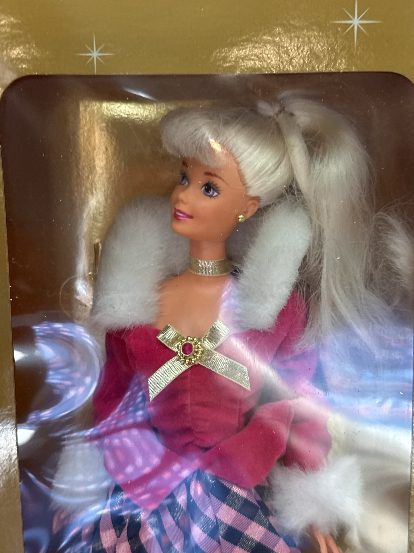 Barbie Doll 1996 Avon Winter Rhapsody Special Edition 2nd In Series New in Box