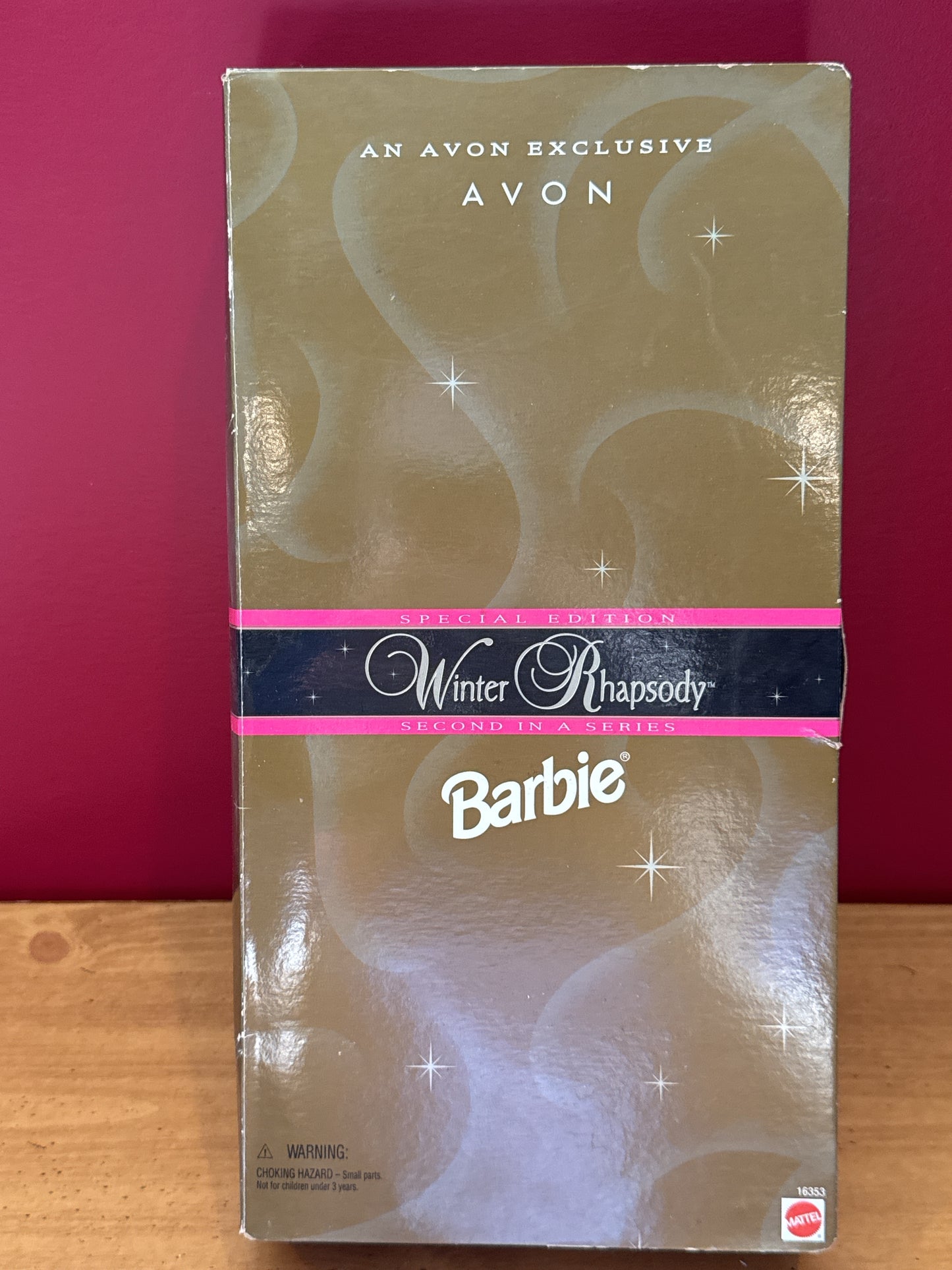 Barbie Doll 1996 Avon Winter Rhapsody Special Edition 2nd In Series New in Box