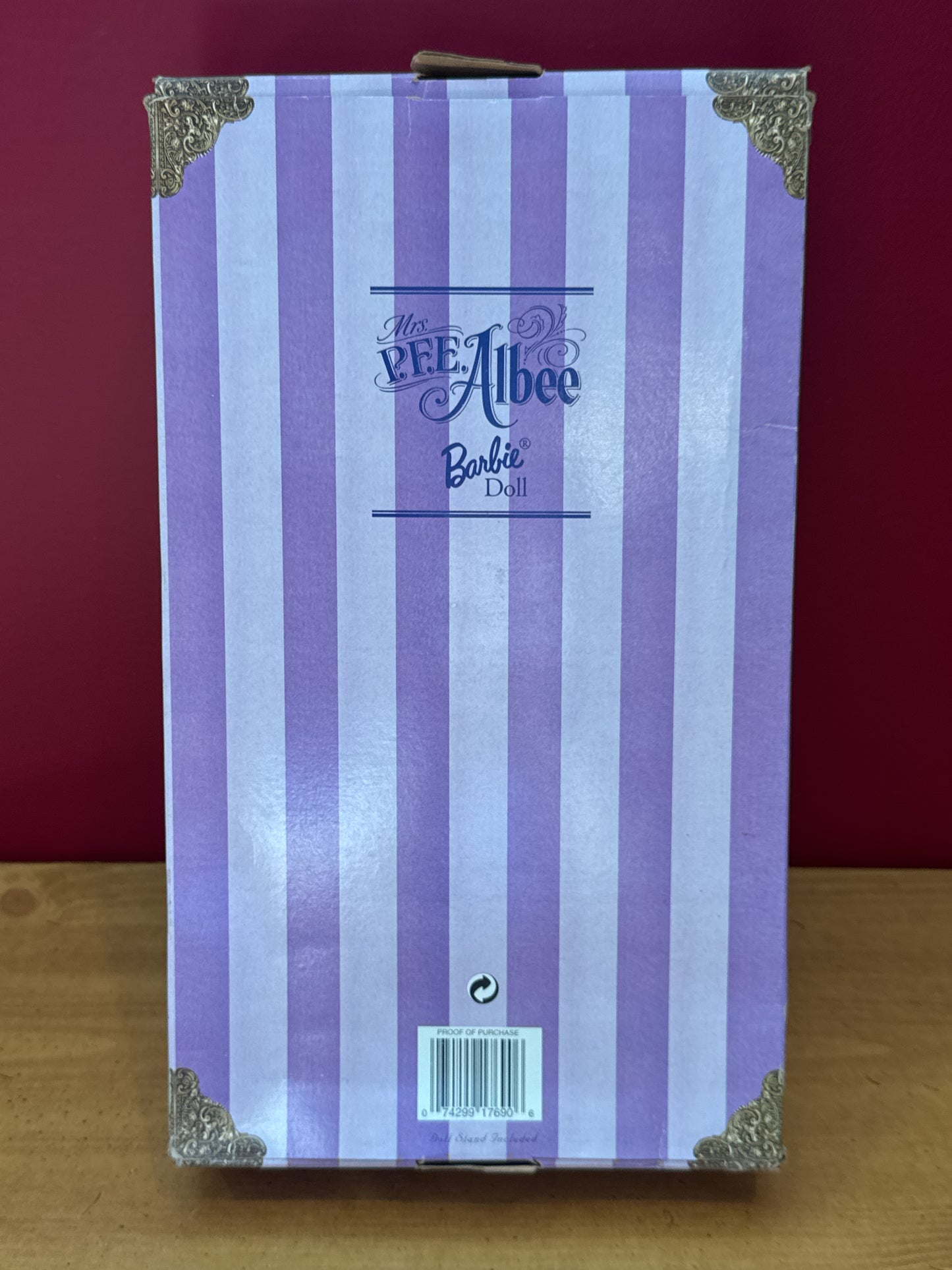 Mattel Barbie Doll As Mrs. P.F.E. Albee 2nd In Series 11.5" Tall Fashion Doll Avon Excl. New in Box
