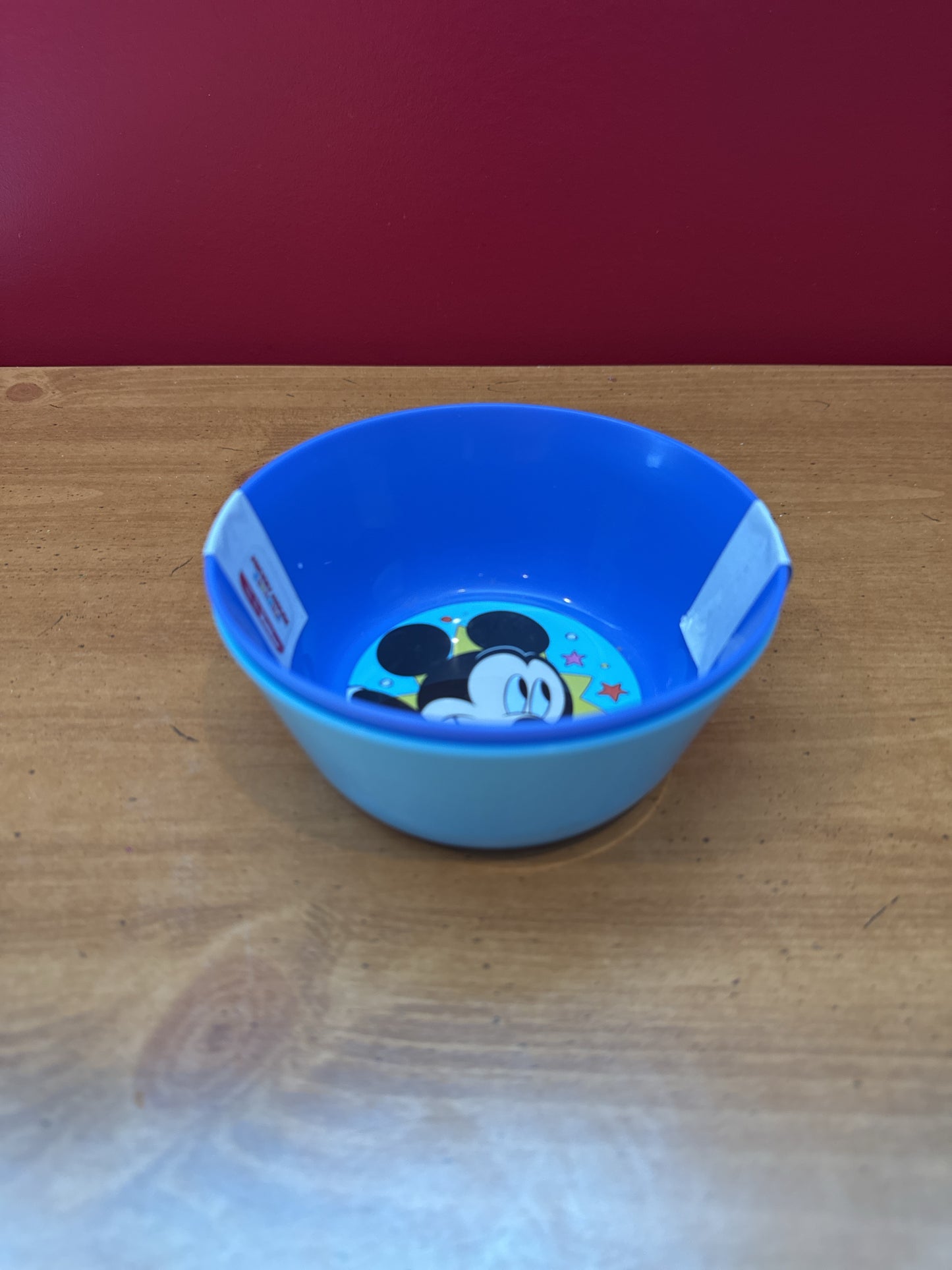 Disney Mickey Mouse Bowl 2 Pack Dishwasher & Microwave Safe Bowl for Toddler New