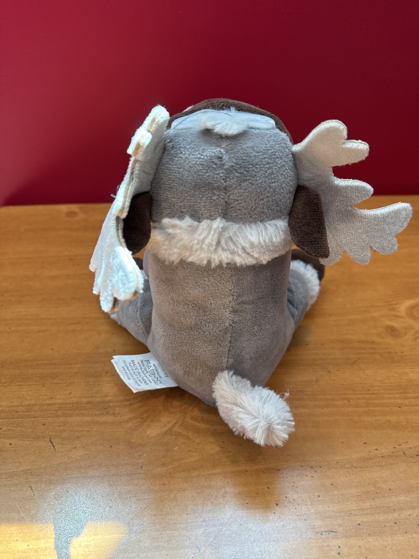 Disney's Frozen Sven Plush Coin Bank Gray & Brown 8" Tall