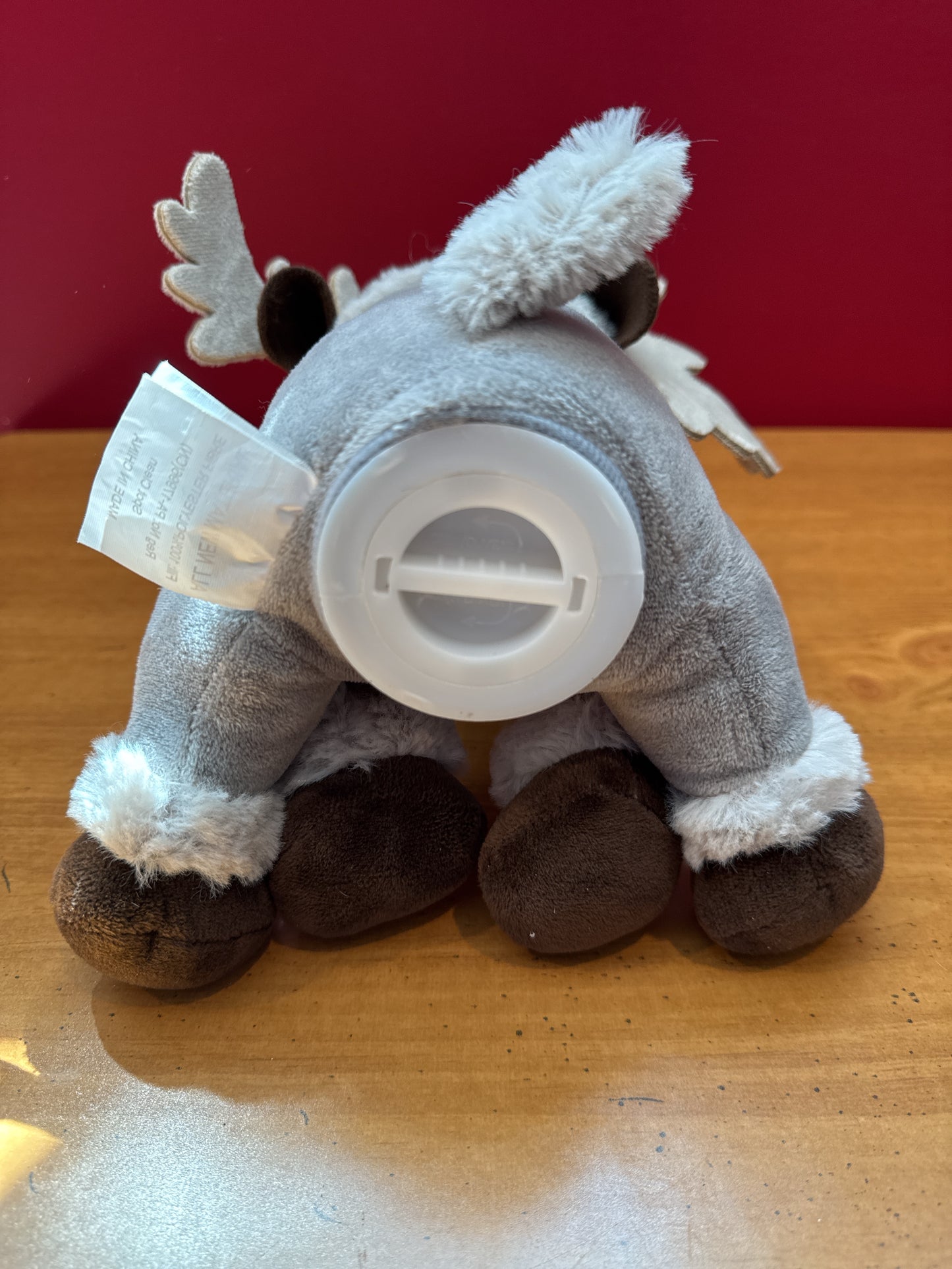 Disney's Frozen Sven Plush Coin Bank Gray & Brown 8" Tall