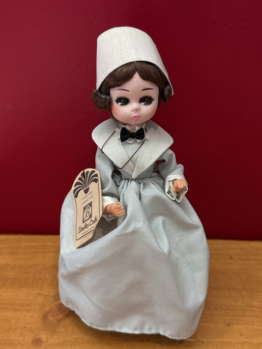 Vintage Bradley Dolls Big Eyes Nurse 1970's Career Woman 8" Display Collectible