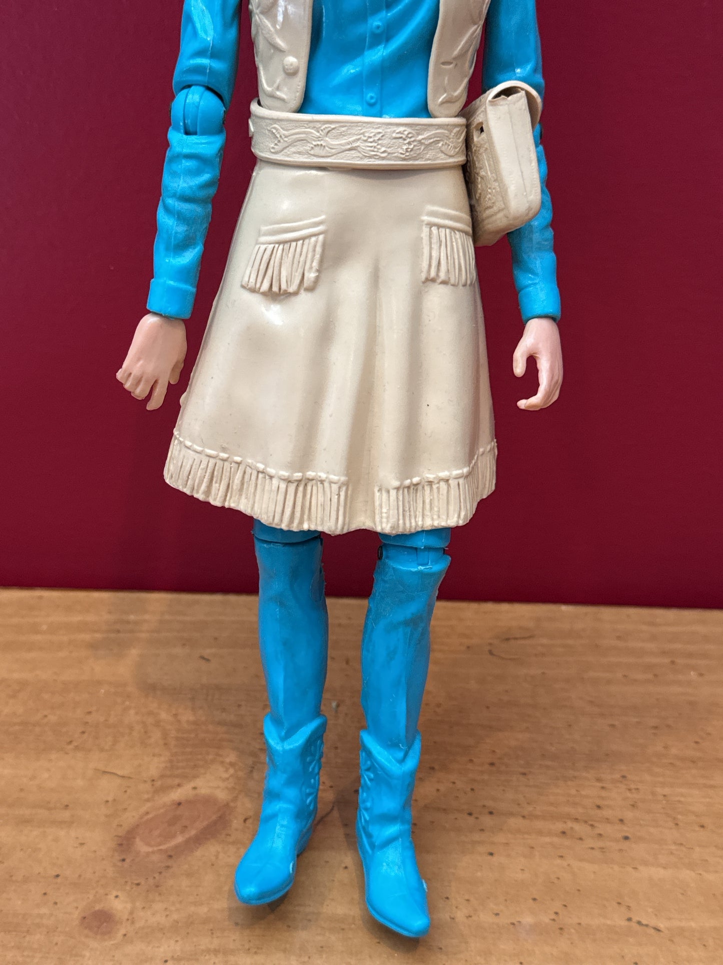 Vintage Marx Jane West Action Figure 12" Doll Best of the West Johnny West