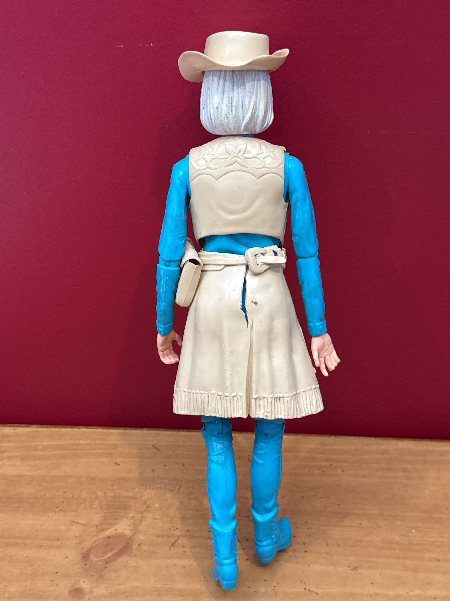 Vintage Marx Jane West Action Figure 12" Doll Best of the West Johnny West