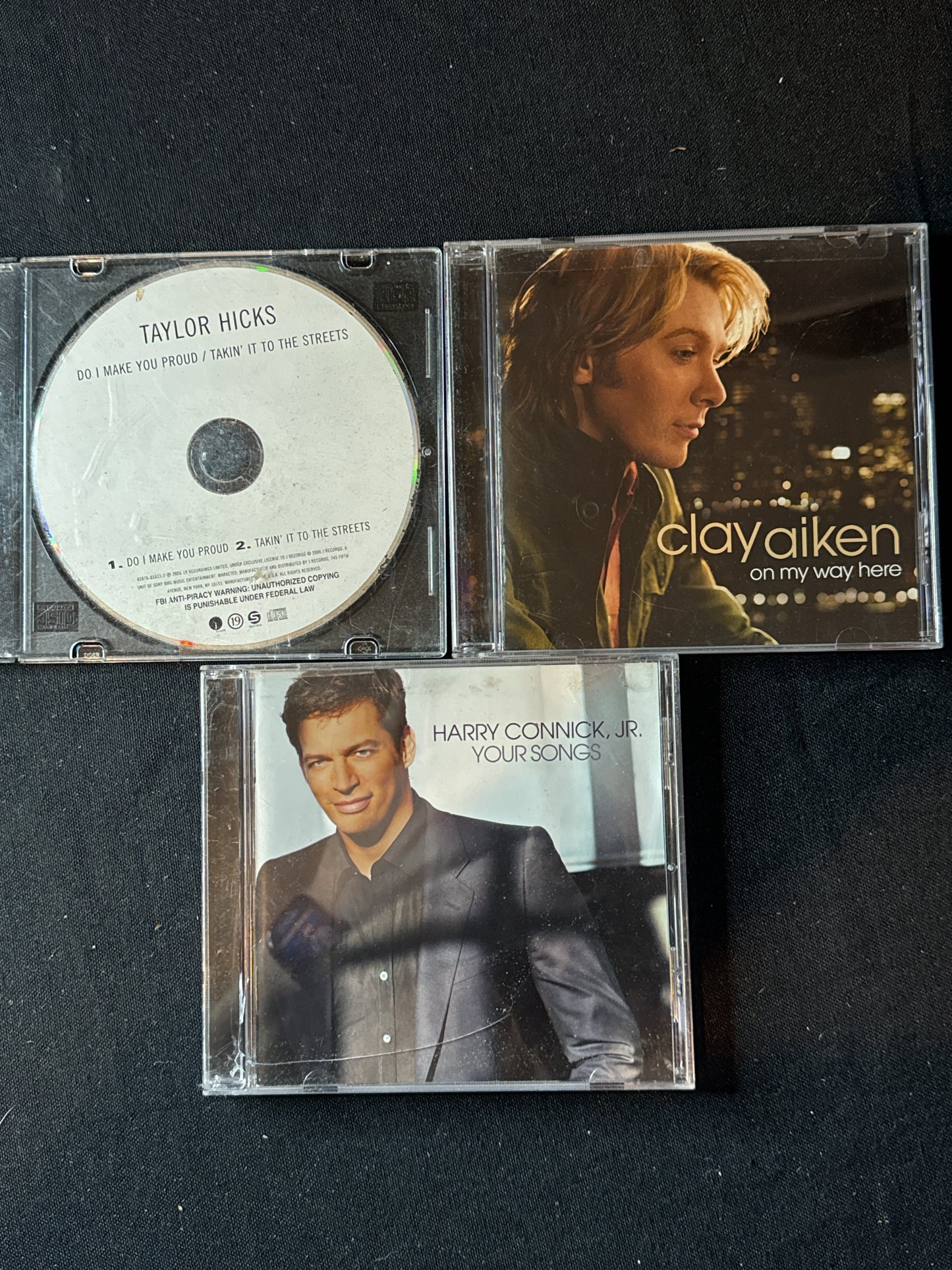 Pop Easy Listening 3 CDs Harry Connick Jr. Clay Aiken, Taylor Hicks