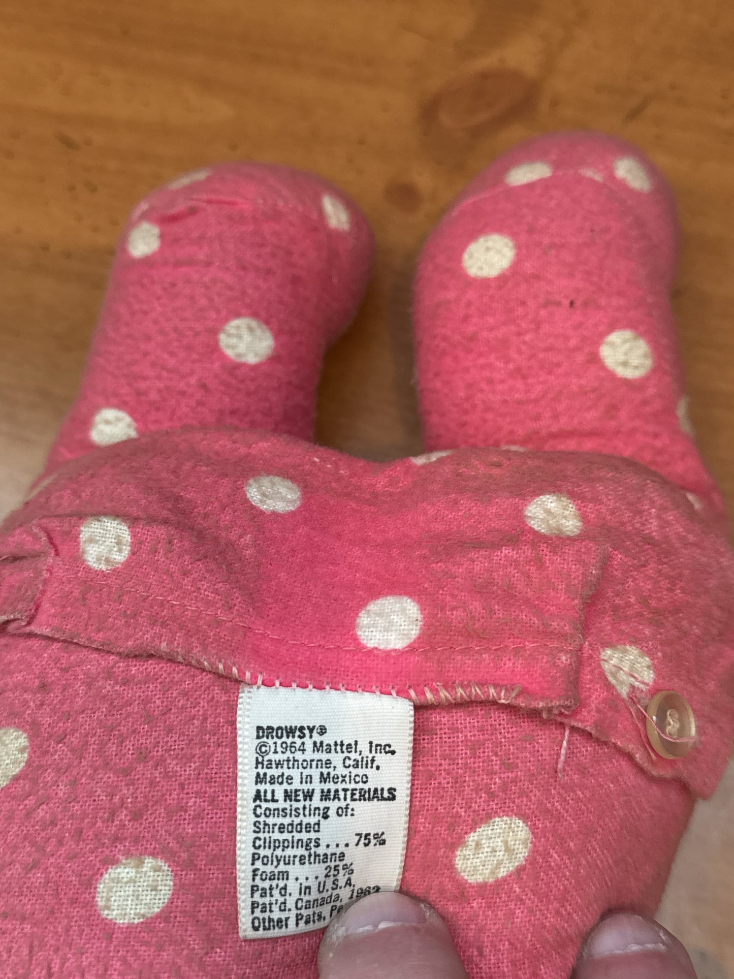 1964 Drowsy Talking Doll By Mattel (Not Working)