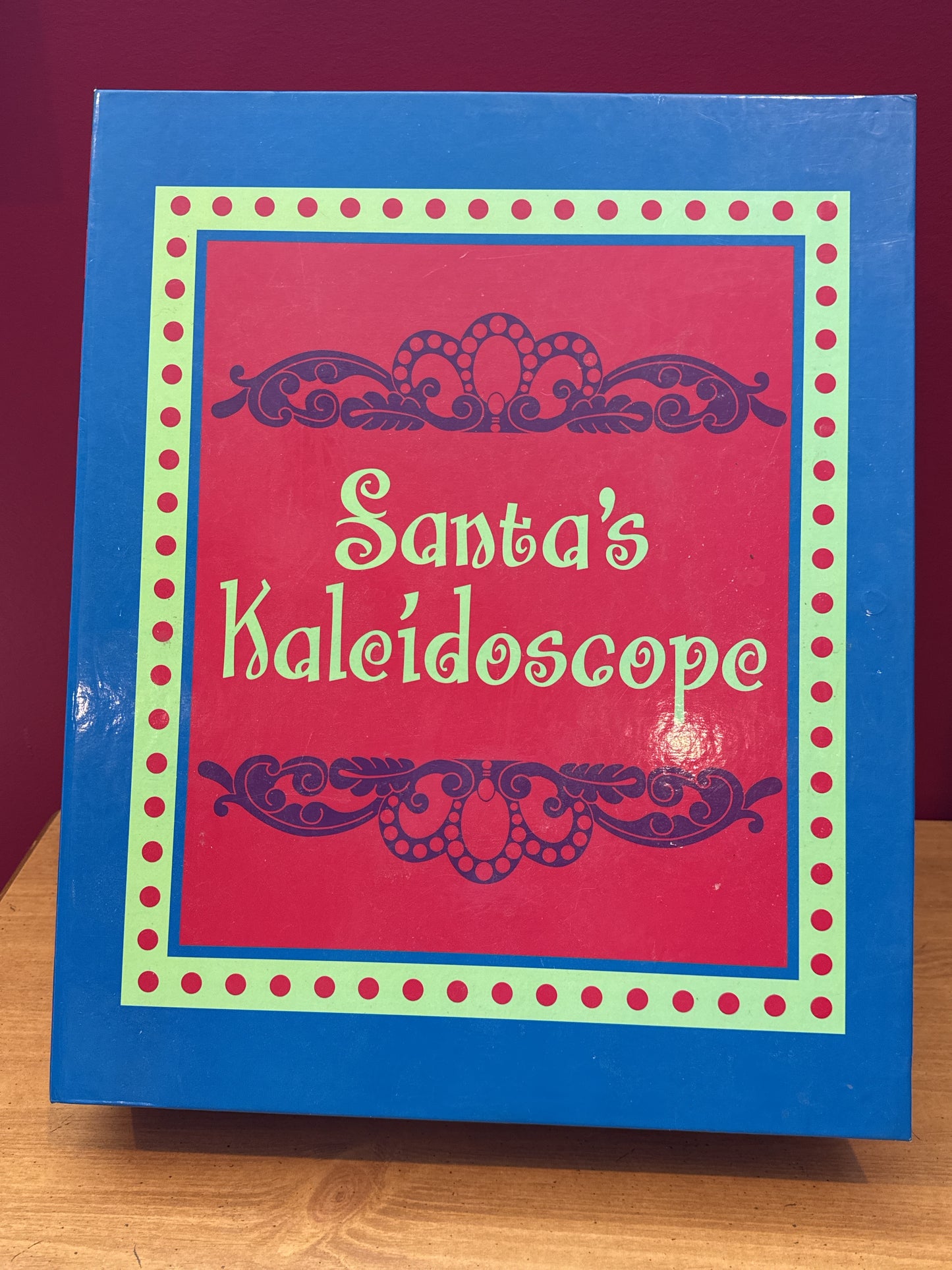 Santa's Kaleidoscope Figural Glass Collectables Christmas Ornaments New in Box
