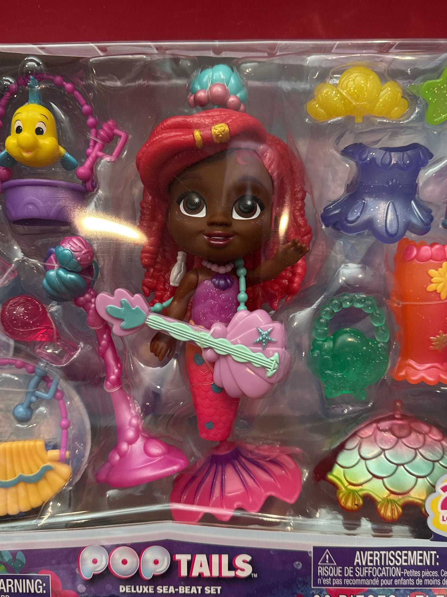 Disney Junior Ariel Pop Tails Deluxe Sea-Stage Set 26 Pieces New in Box