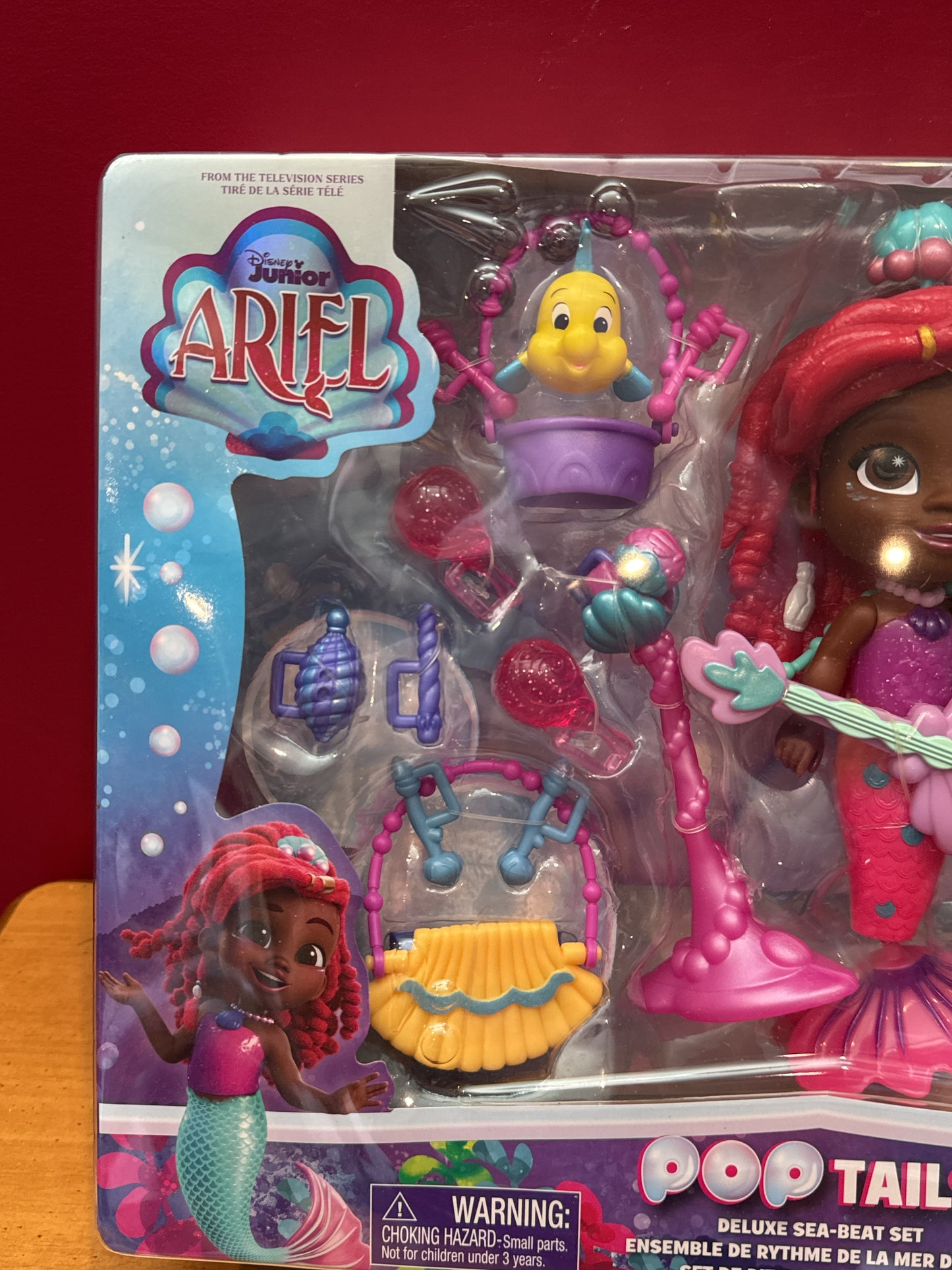 Disney Junior Ariel Pop Tails Deluxe Sea-Stage Set 26 Pieces New in Box