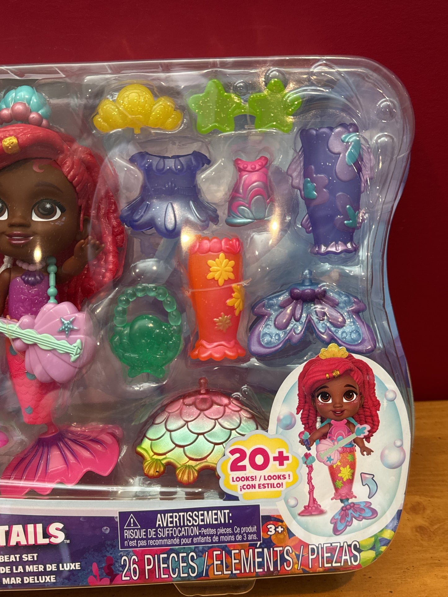 Disney Junior Ariel Pop Tails Deluxe Sea-Stage Set 26 Pieces New in Box