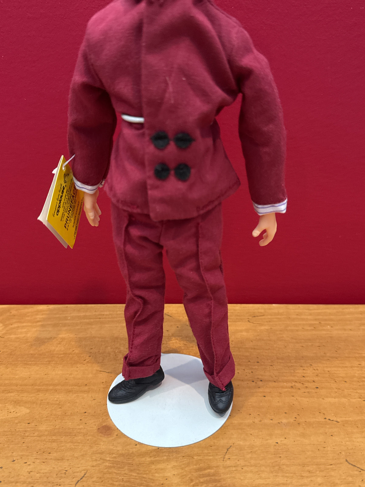 Dick Tracy Vintage 1990 10" Applause Pruneface Doll with Stand New with Tags