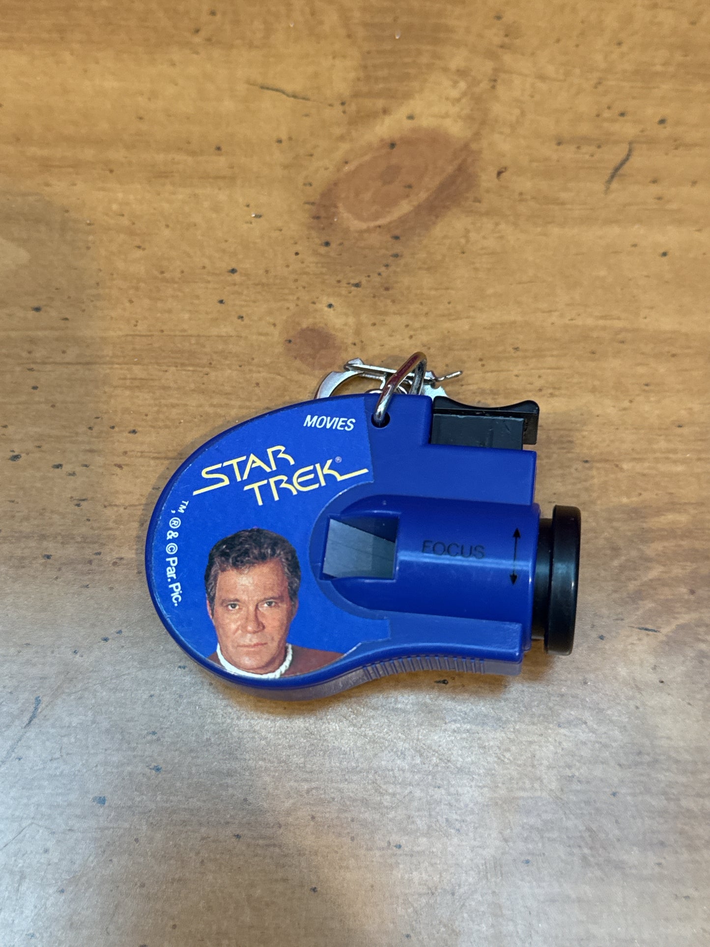 Star Trek Vintage Movies Miniature Projector Style Viewfinder Keychain Works