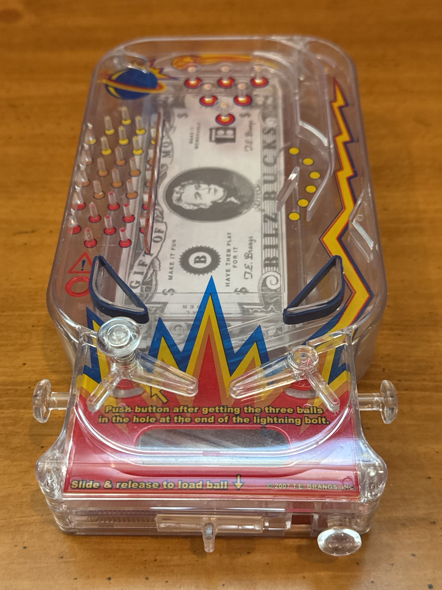 BILZ Money Puzzle - Cosmic Pinball for Cash, Gift Cards and Tickets, Fun Reusable
