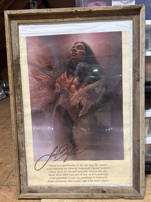 Lee Bogle “The Blessing” Framed Art Print Framed size 23" x 33" Picture size 30" x 22"