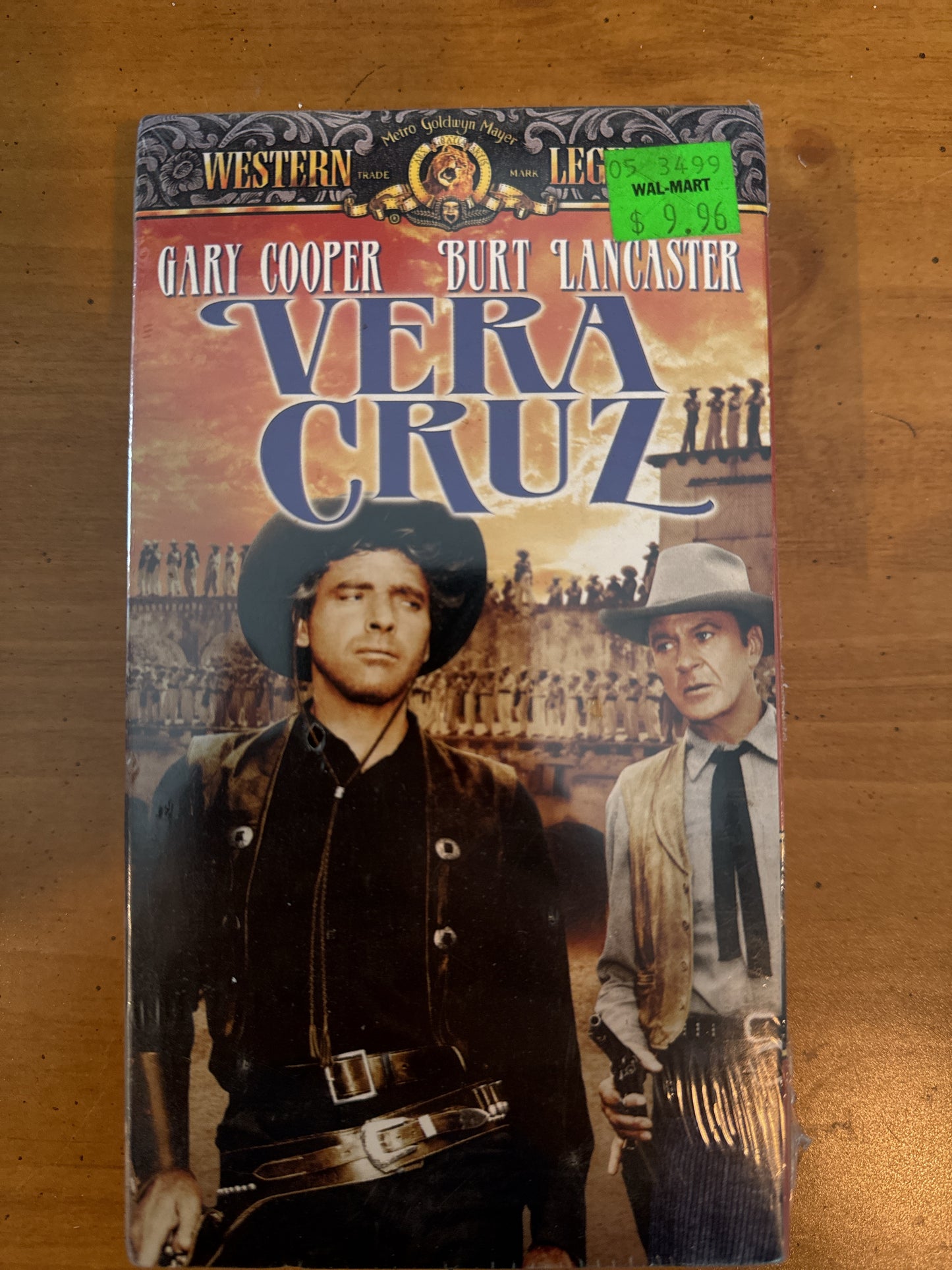 Vera Cruz VHS 1997, Western Legends Gary Cooper, Burt Lancaster, Denise Darcel New