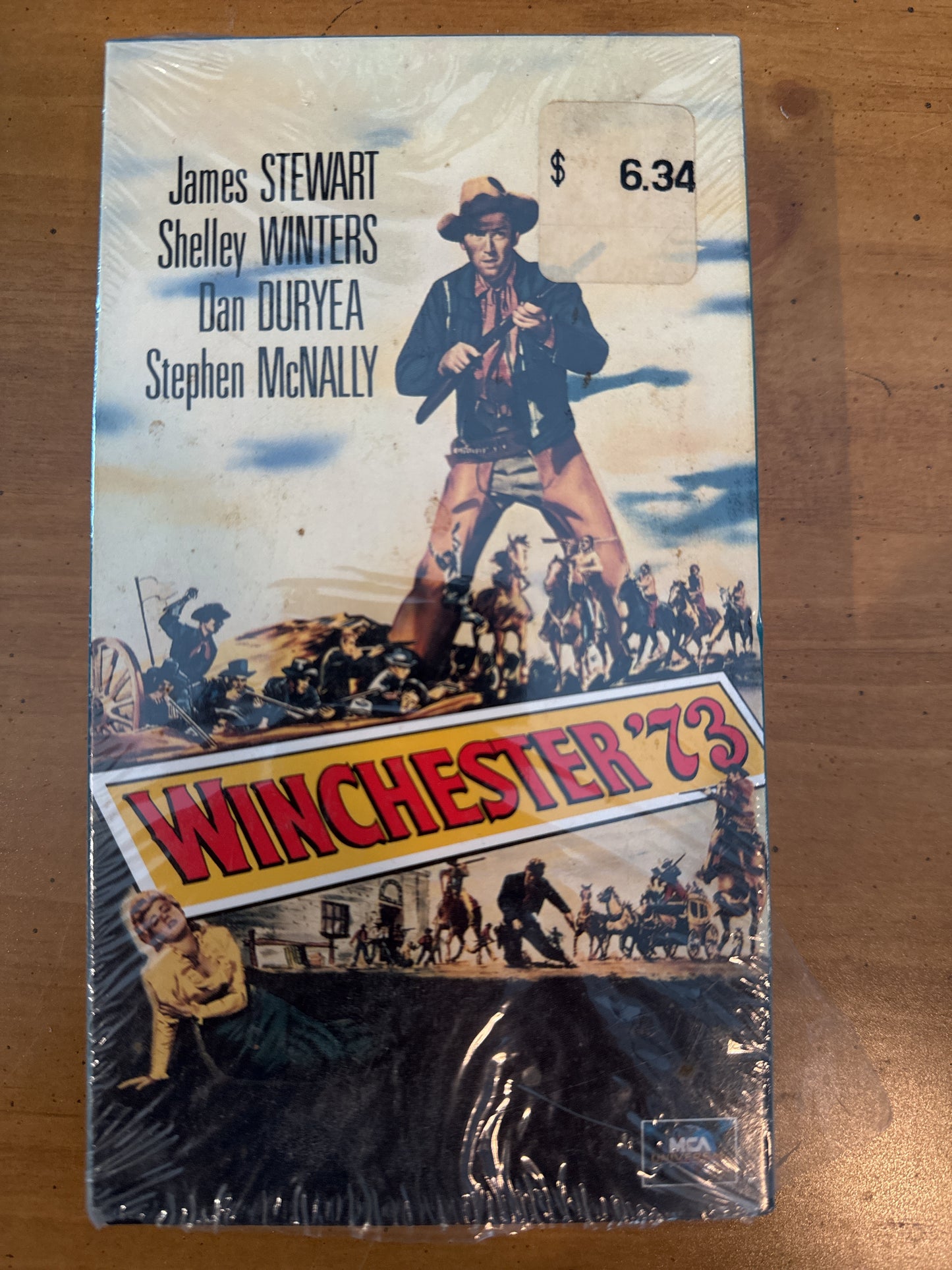 Winchester 73 James Stewart Shelly Winters Dan Duryea Stephen McNally New