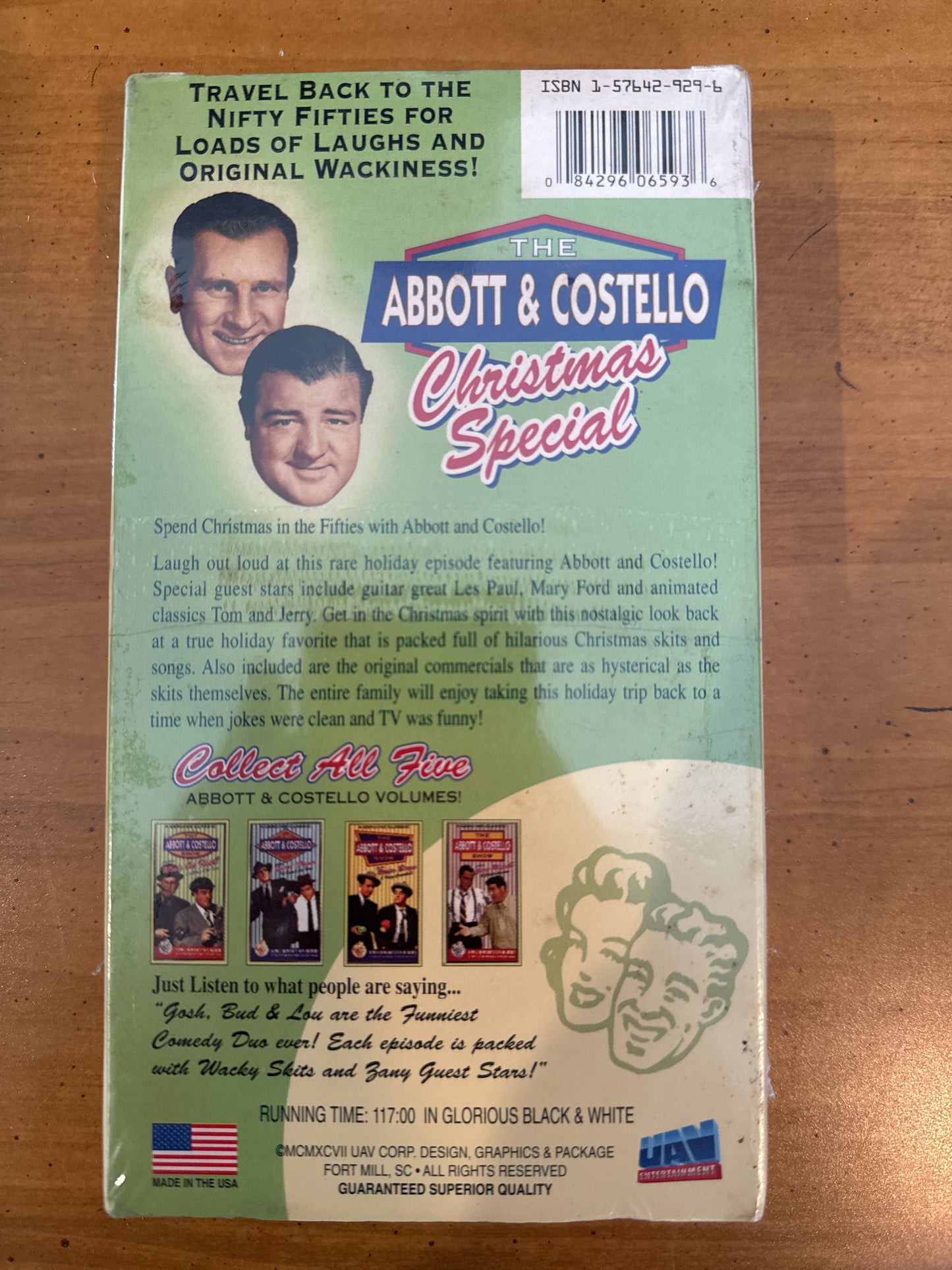 Abbott & Costello Christmas Special Holiday Classic VHS New Sealed in Plastic