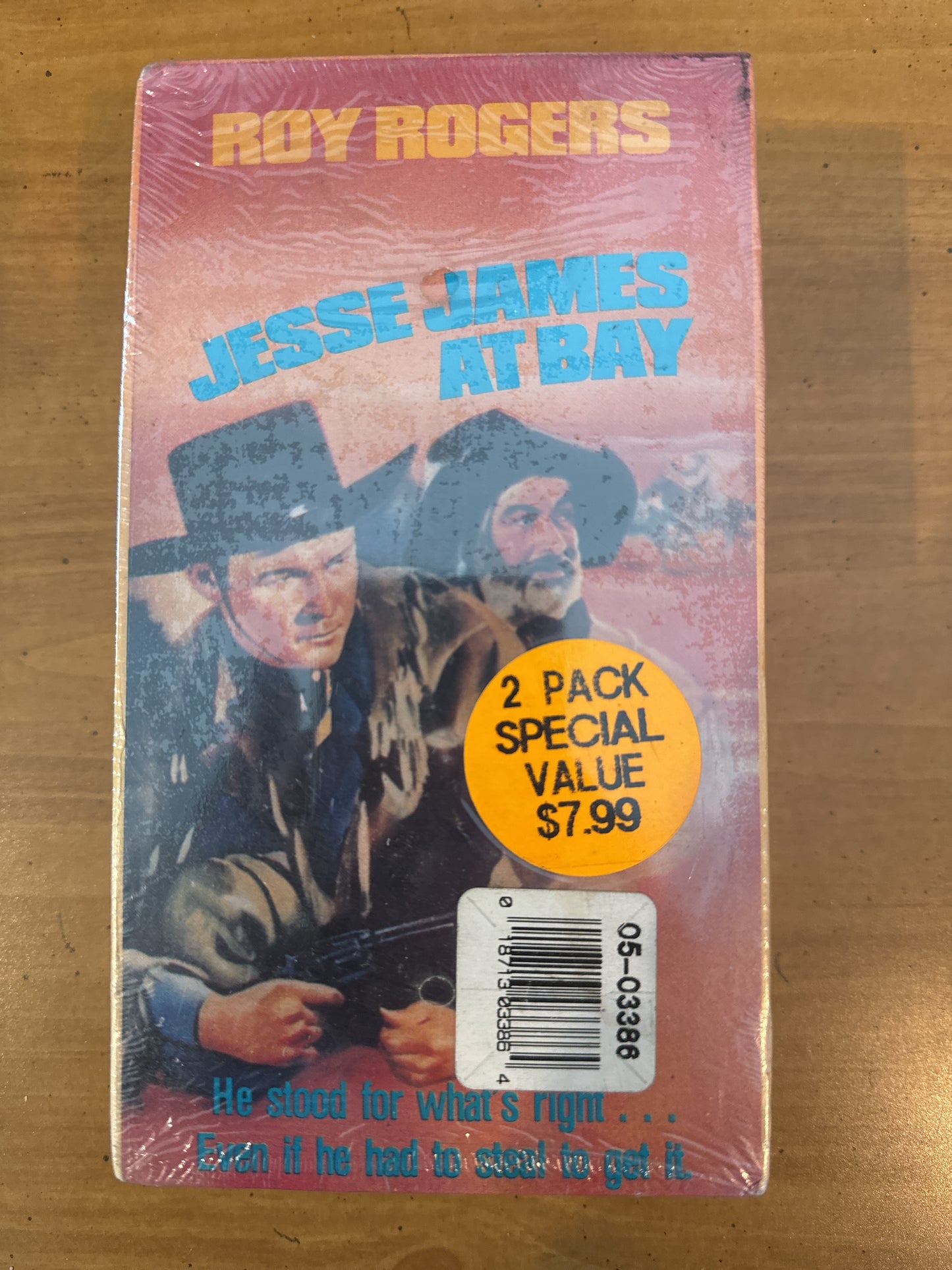 Dual DVD Package New Roy Rogers The Old Corral & Jesse James at Bay Sealed in Plastic