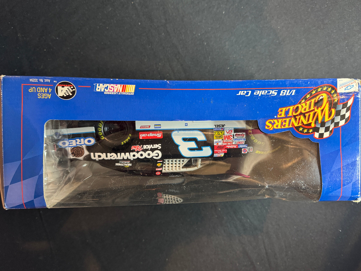 NASCAR Winners Circle Dale Earnhardt #3 1:18 Scale Racecar New in Box