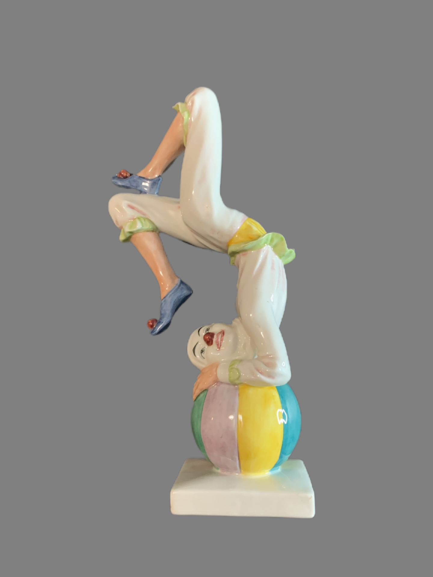 Royal Doulton Tumbling Clown Figurine Mint Condition