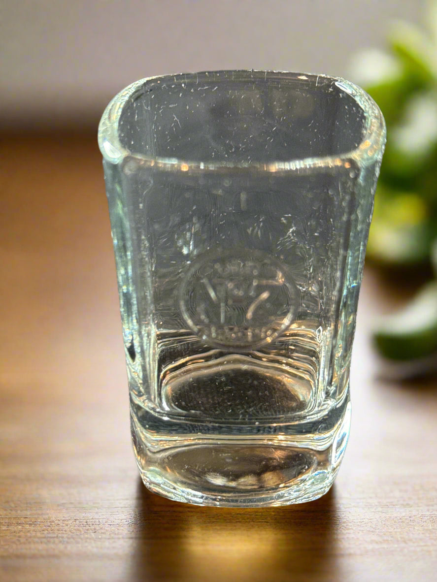 Set of Three (3) Old No. 7 Jack Daniels Brand Whiskey Shot Glasses 2.75" Tall