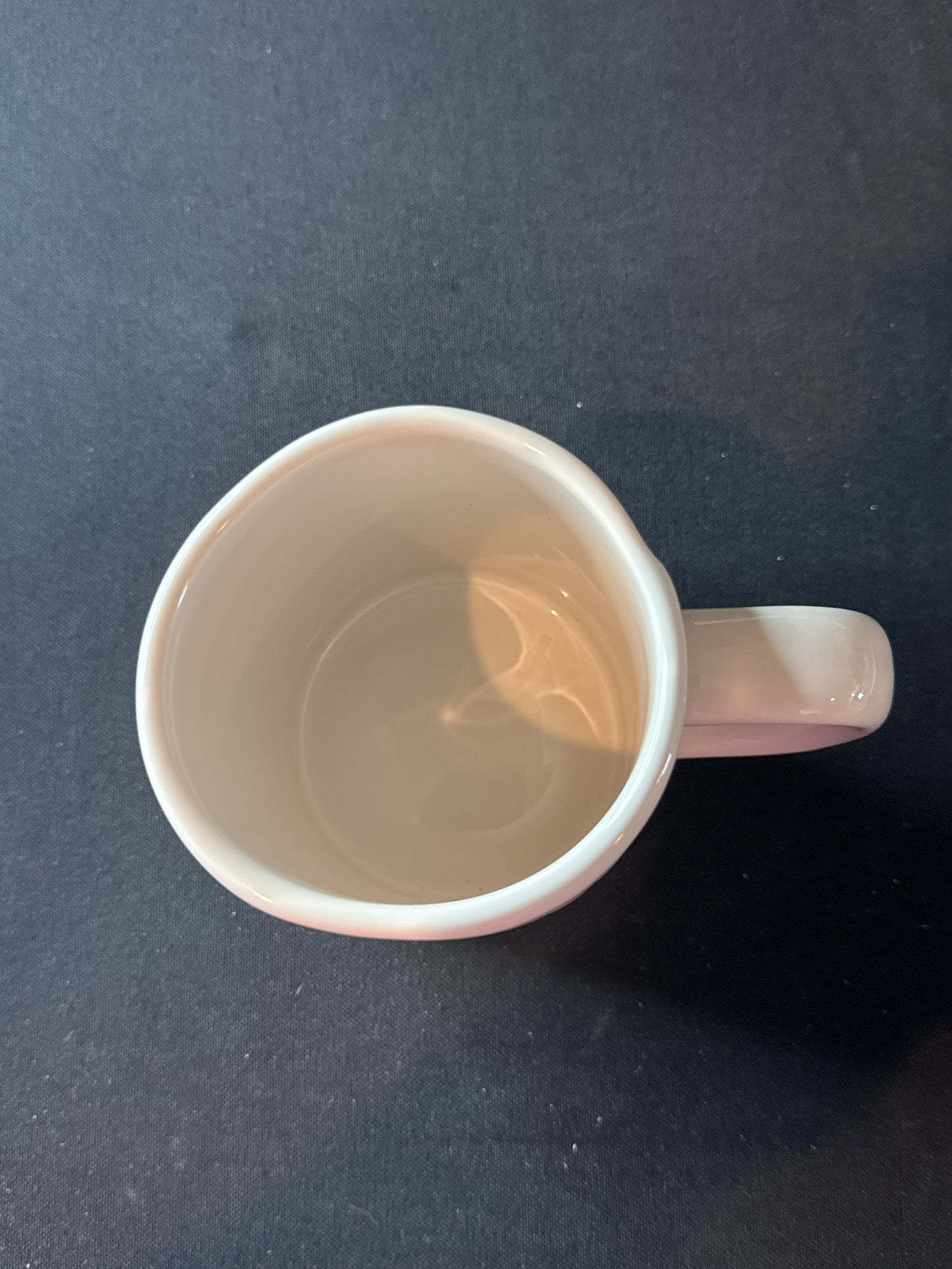 Looney Tunes Coffee Now Rae Dun Coffee Cup Mug Artisan Collection 4.75" Tall White Black