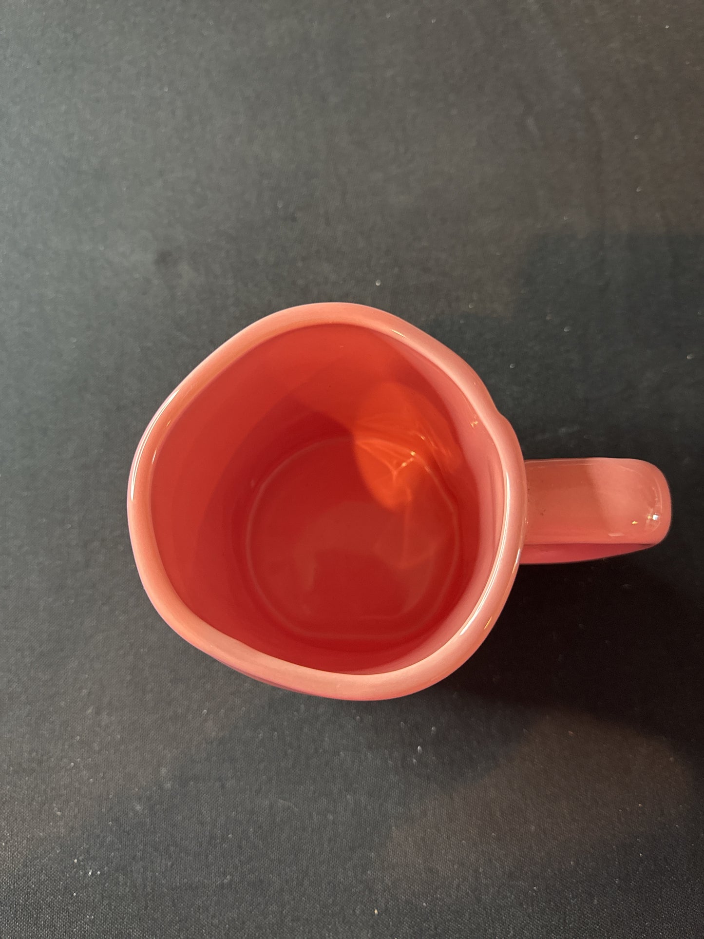 Rae Dunn Chaos Coordinator Pink Large Coffee Cup Mug 5" Tall