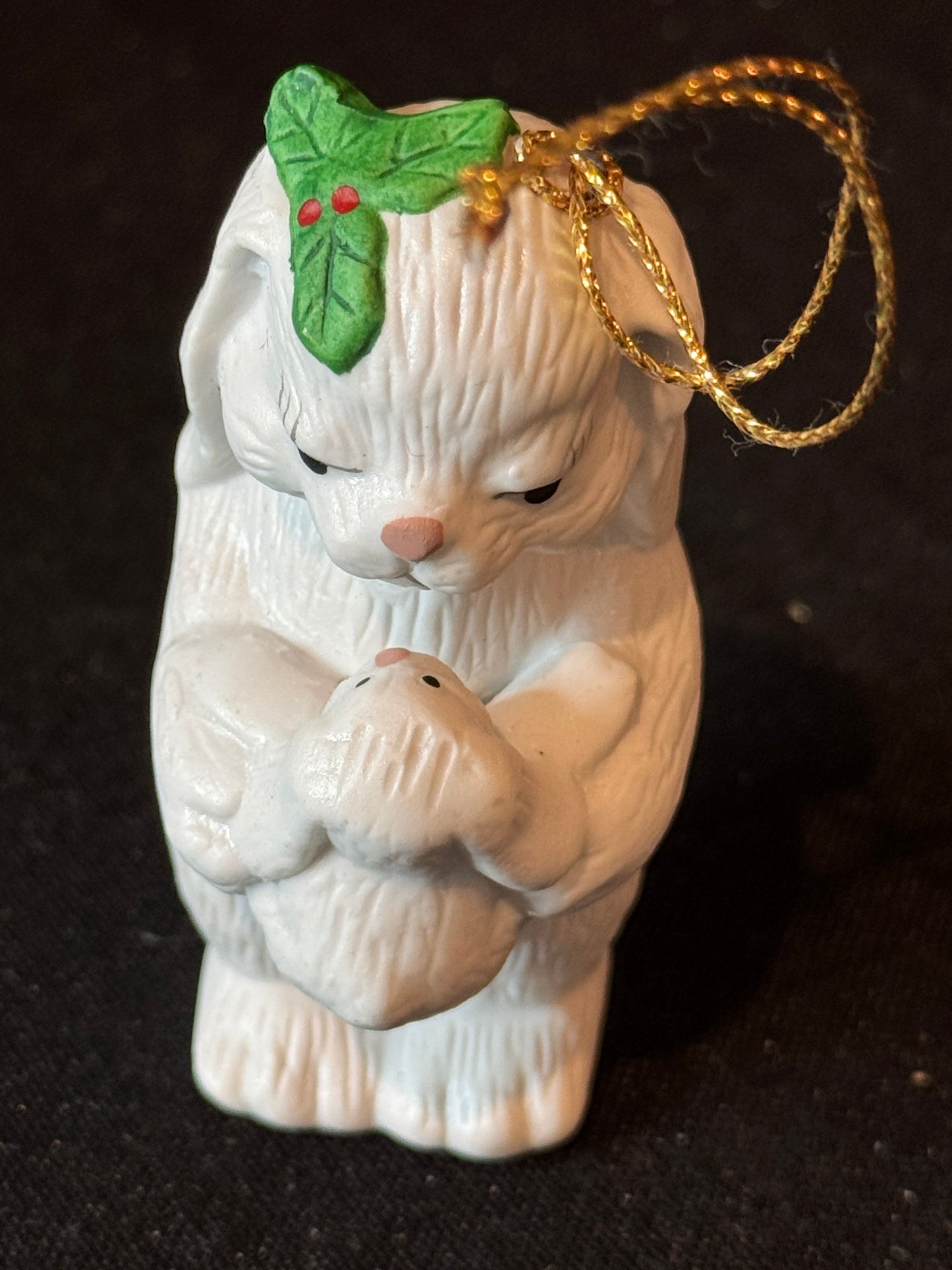 Three Christmas Ornaments House of Lloyd 3 Kings, Squirrel and Bunny