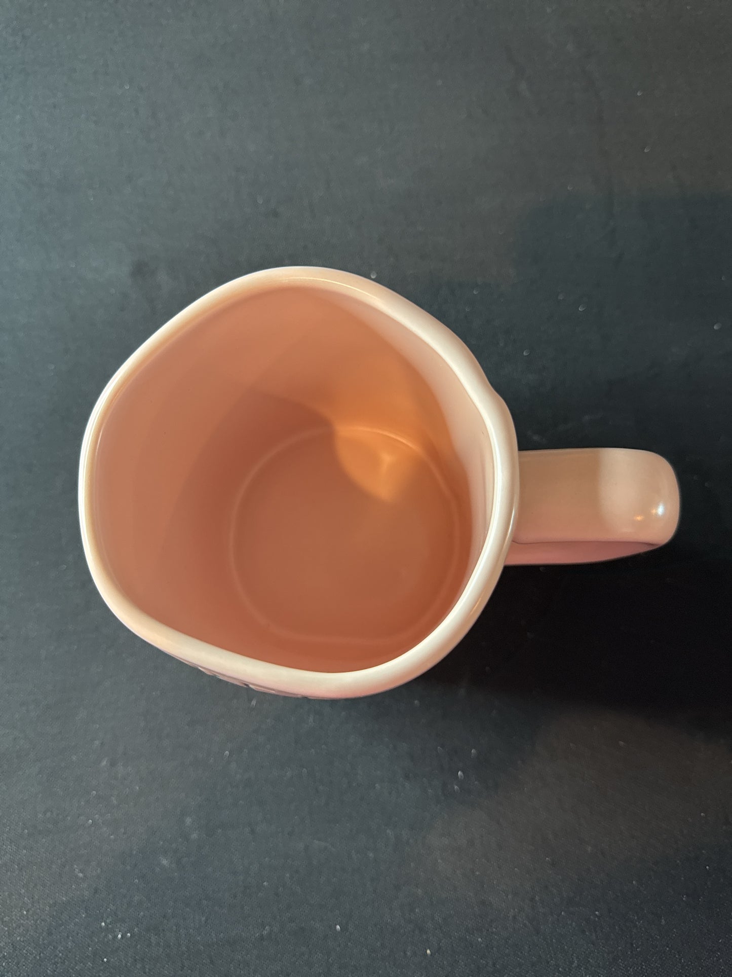 Rae Dunn Fresh Start Pink Large Coffee Mug Cup 4.75" Tall New
