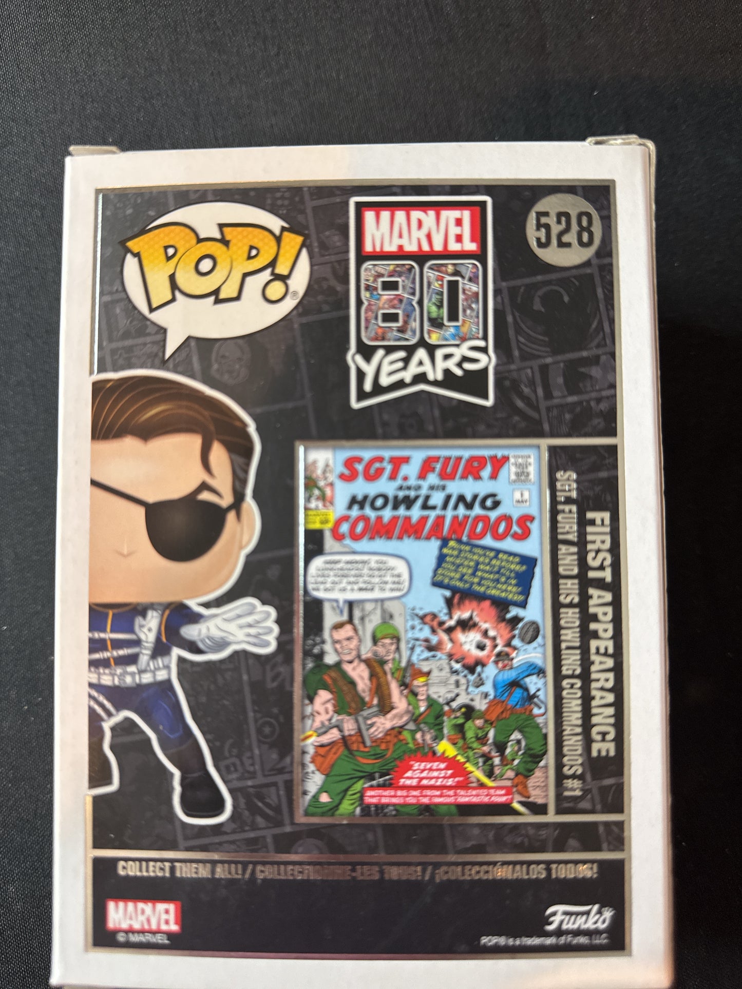 Funko Pop! Marvel 80 Years Nick Fury Bobble-Head 2019 Fall Convention Limited Edition NIB