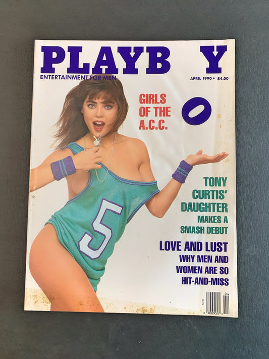 Playboy Magazine April 1990 Girls of the ACC