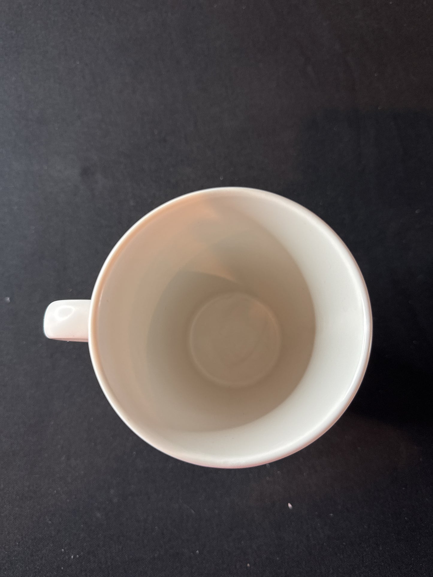Starbucks 6" Tall White Coffee Mug Cup Green Siren Logo (2006)