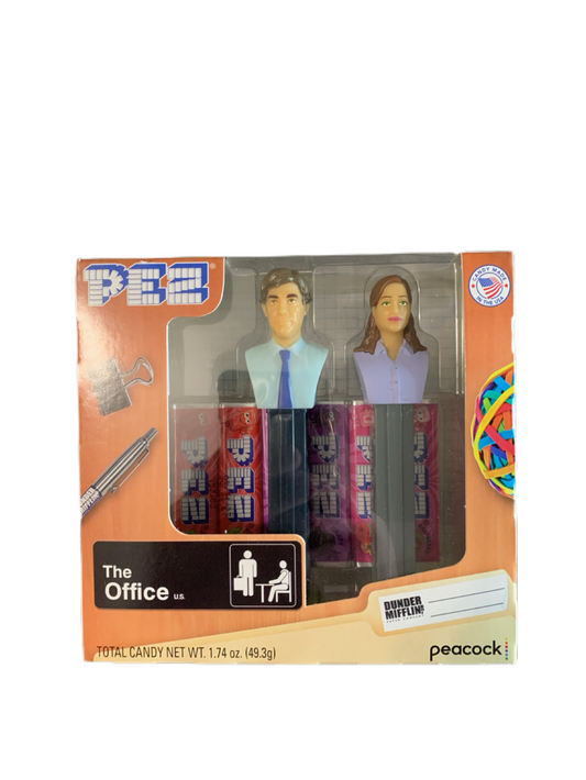 Pez Dispenser The Office Pam and Jim New in Box