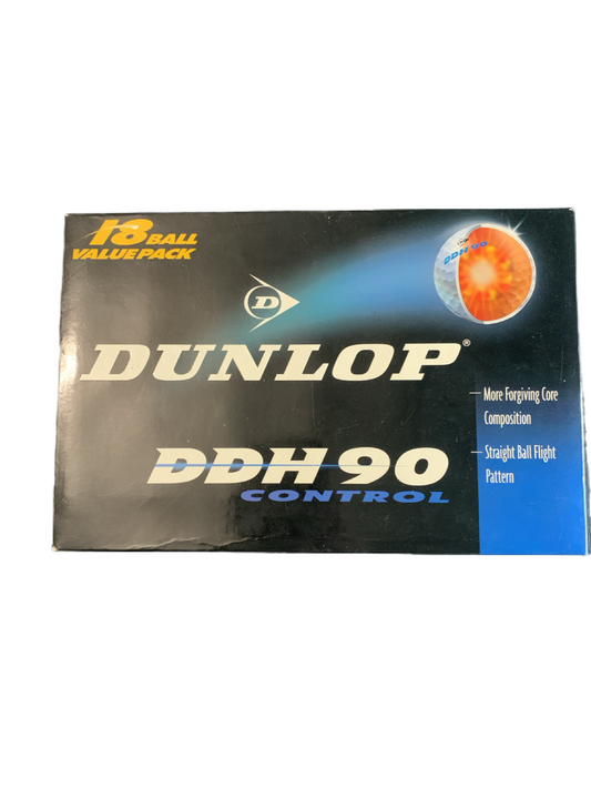 Golf Balls Dunlop DDH 90 Control 18 Ball Value Pack