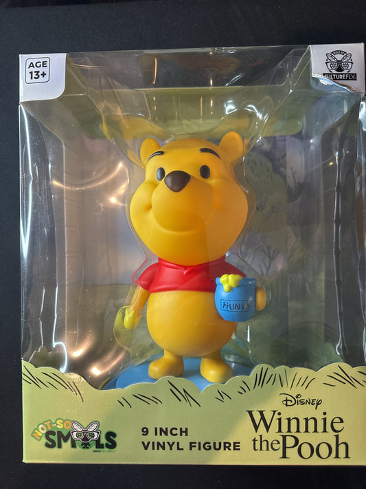 Disney-CultureFly Winnie The Pooh w/ Honey Pot 9" Vinyl Figure Brand New in Box