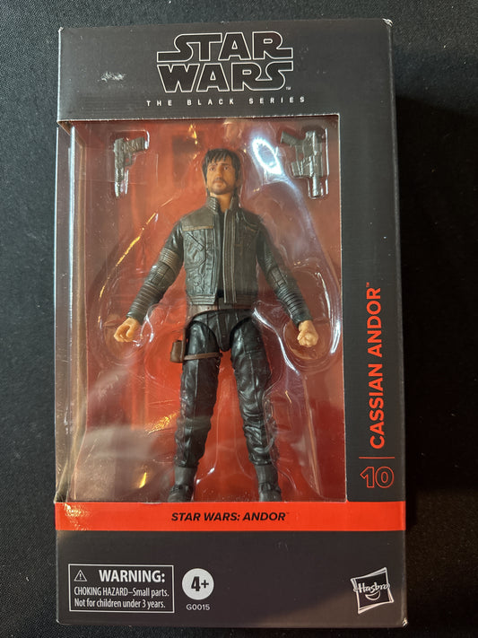 Star Wars The Black Series Cassian Andor #10 6" Action Figure (Wave 4A) New in Box