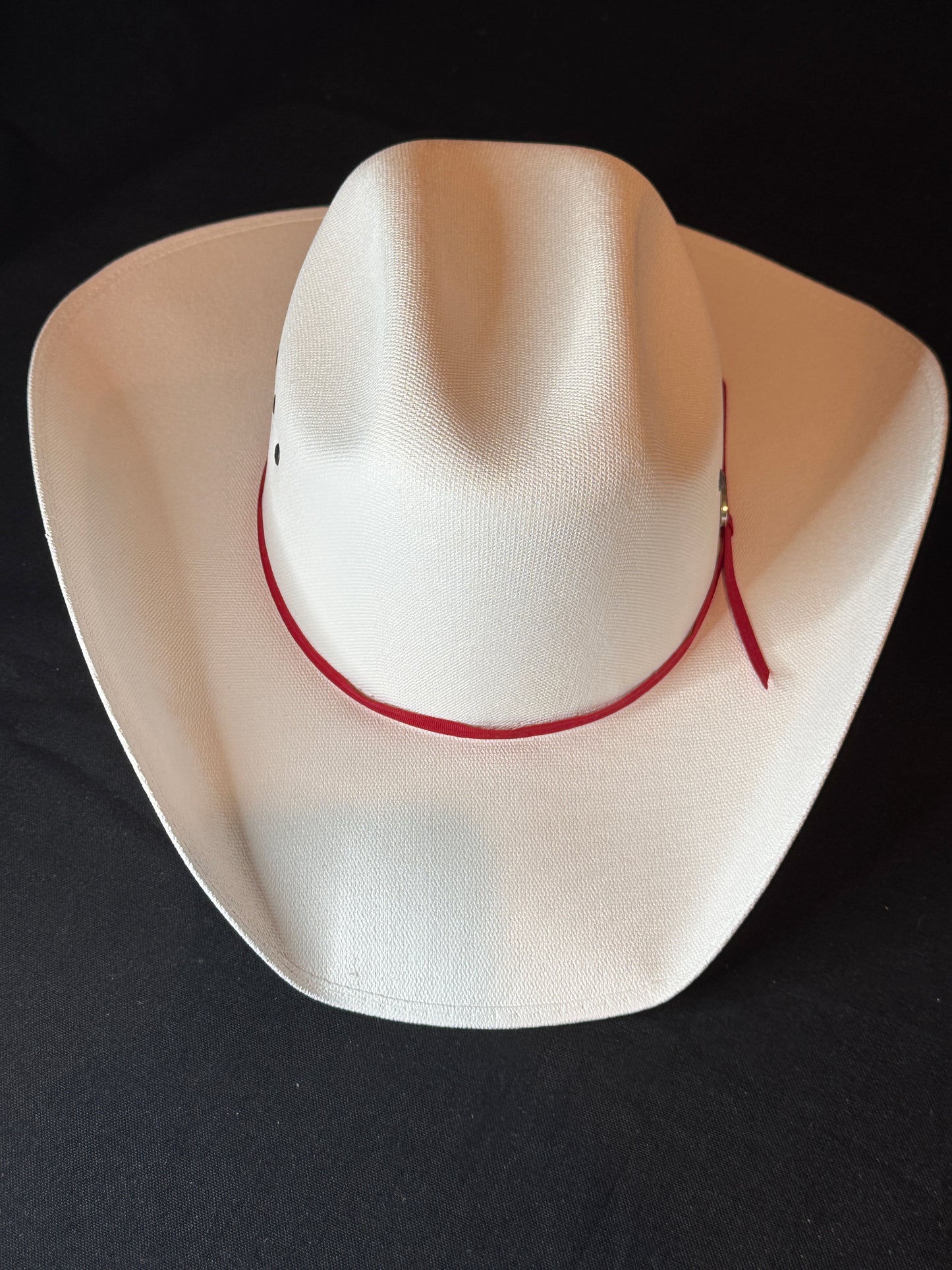 Cowboy Calgary Stampede Western Hat Ivory White Size Large Smithbilt clean New