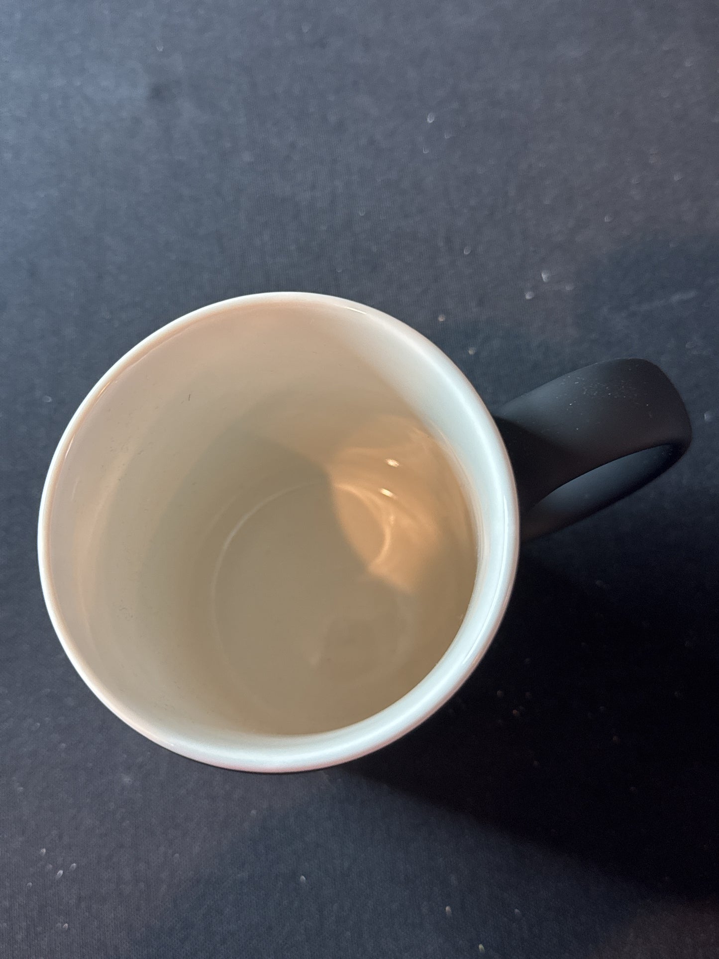 Star Wars May The 4th Be With You Black & White 16oz Coffee Mug Cup 4 5/8" Tall