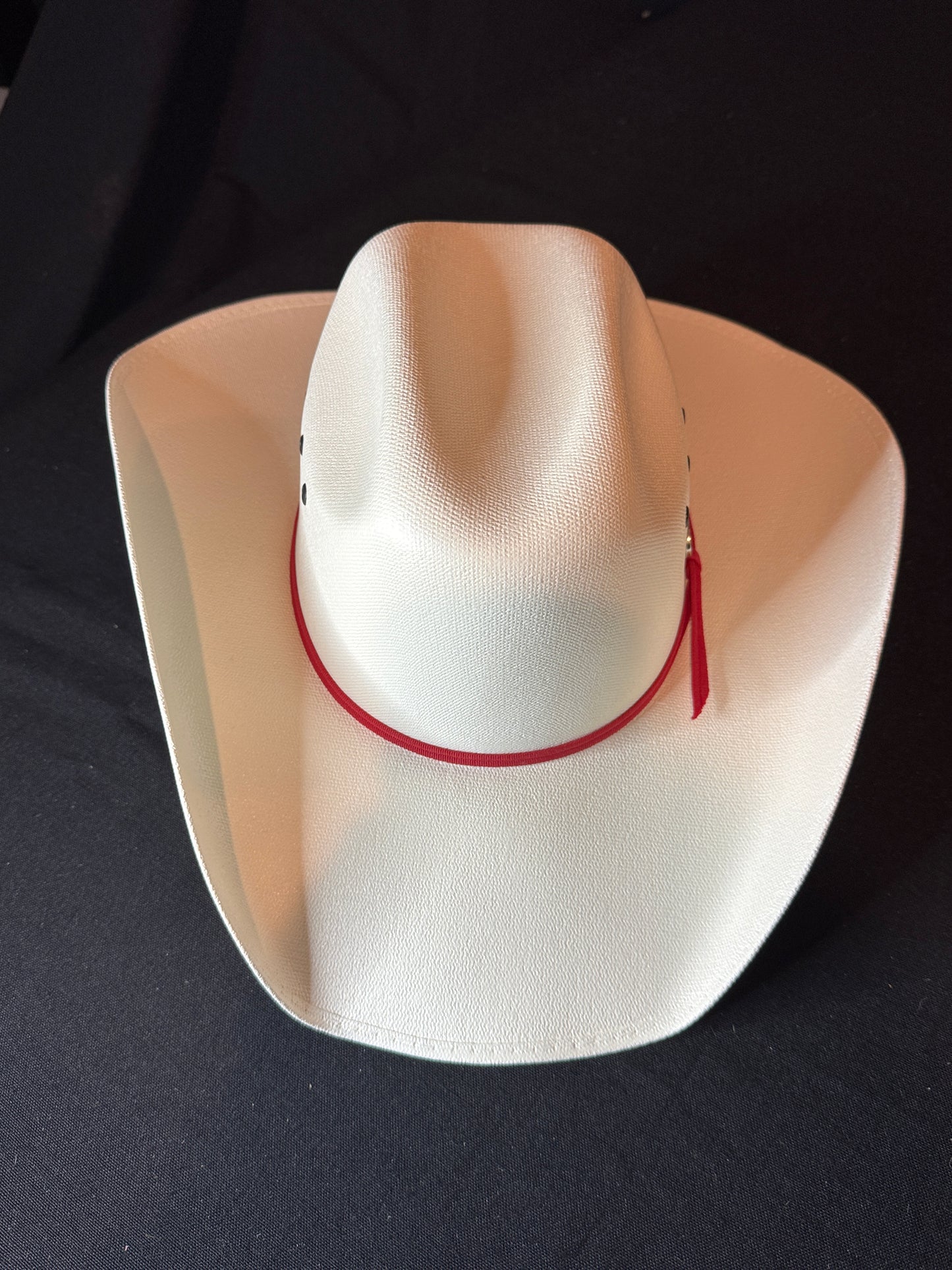 Cowboy Calgary Stampede Western Hat Ivory White Size Small/Medium Smithbilt clean New