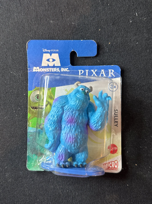 Mattel Pixar Micro Collection Sulley 3" Figure Sealed 3+
