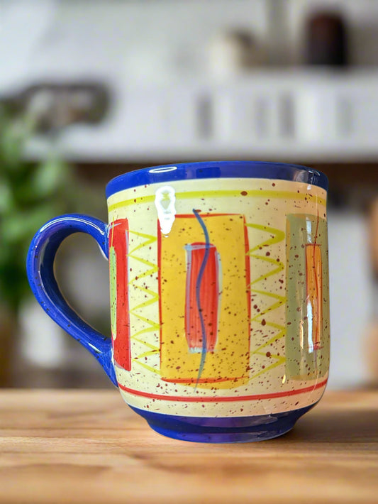 Pfaltzgraff Sedona Pattern Large Coffee Cup Mug 4.25" Tall