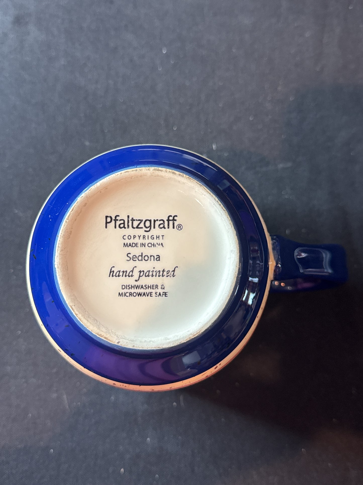 Pfaltzgraff Sedona Pattern Large Coffee Cup Mug 4.25" Tall