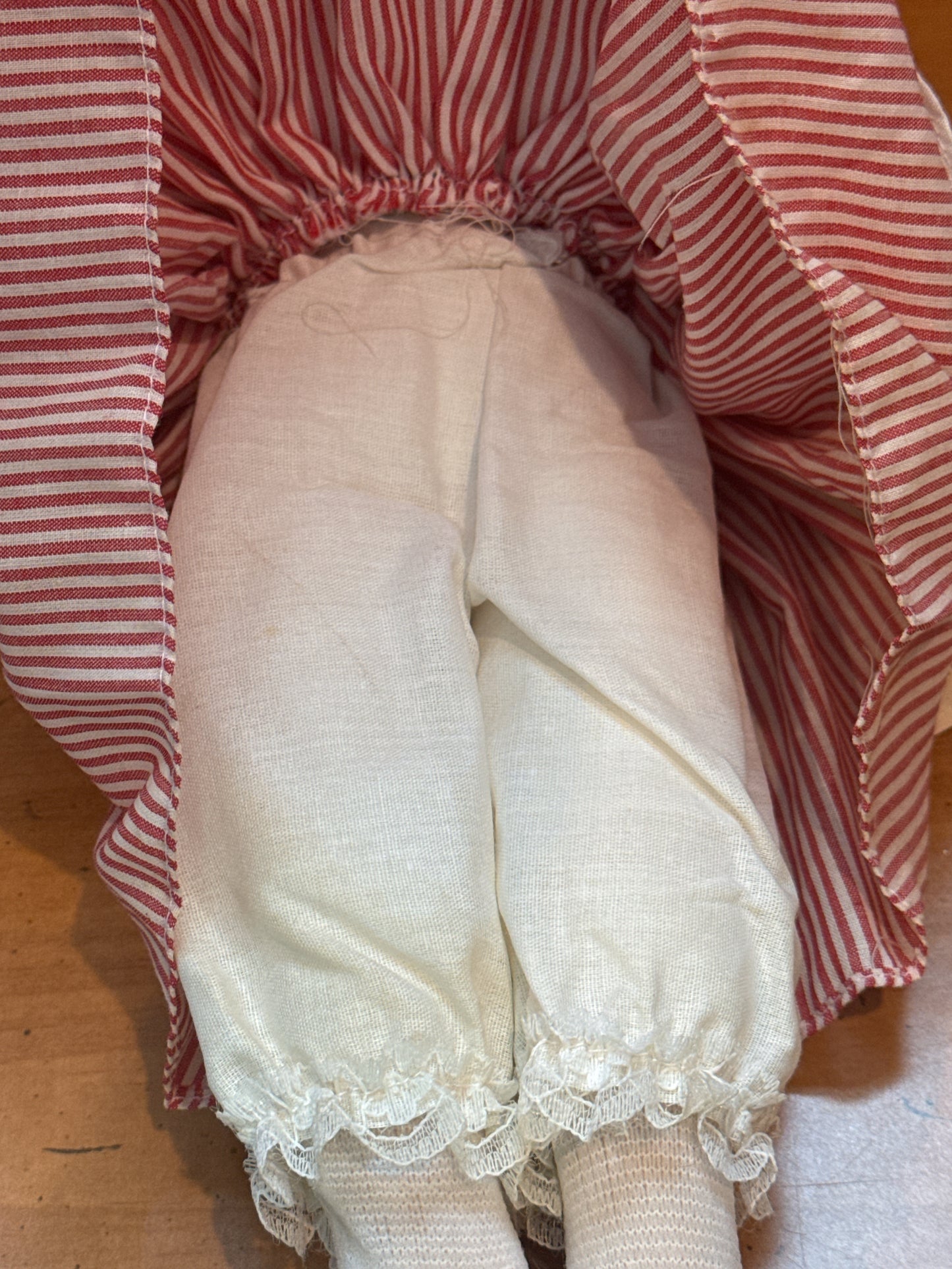 Porcelain Collectible Doll Red White and Blue Patriotic Special Edition United States Tag 16" Tall