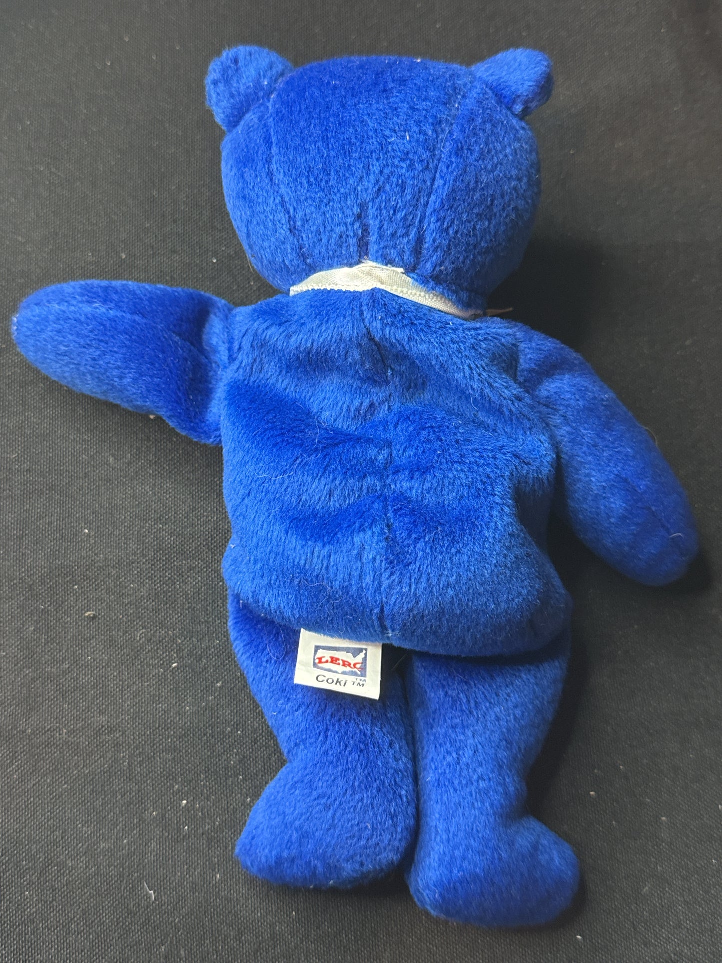 The Coastal Cubs COKI Lighthouse Bear Beanie Plush Ocracoke Lighthouse LERC Blue 8" Tall