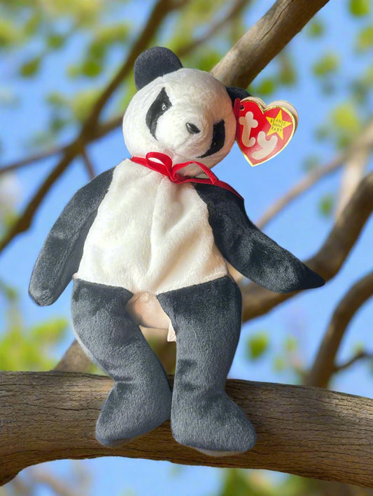 Rare Ty Beanie Baby FORTUNE 1997 with Tag, error AND Factory Stamp