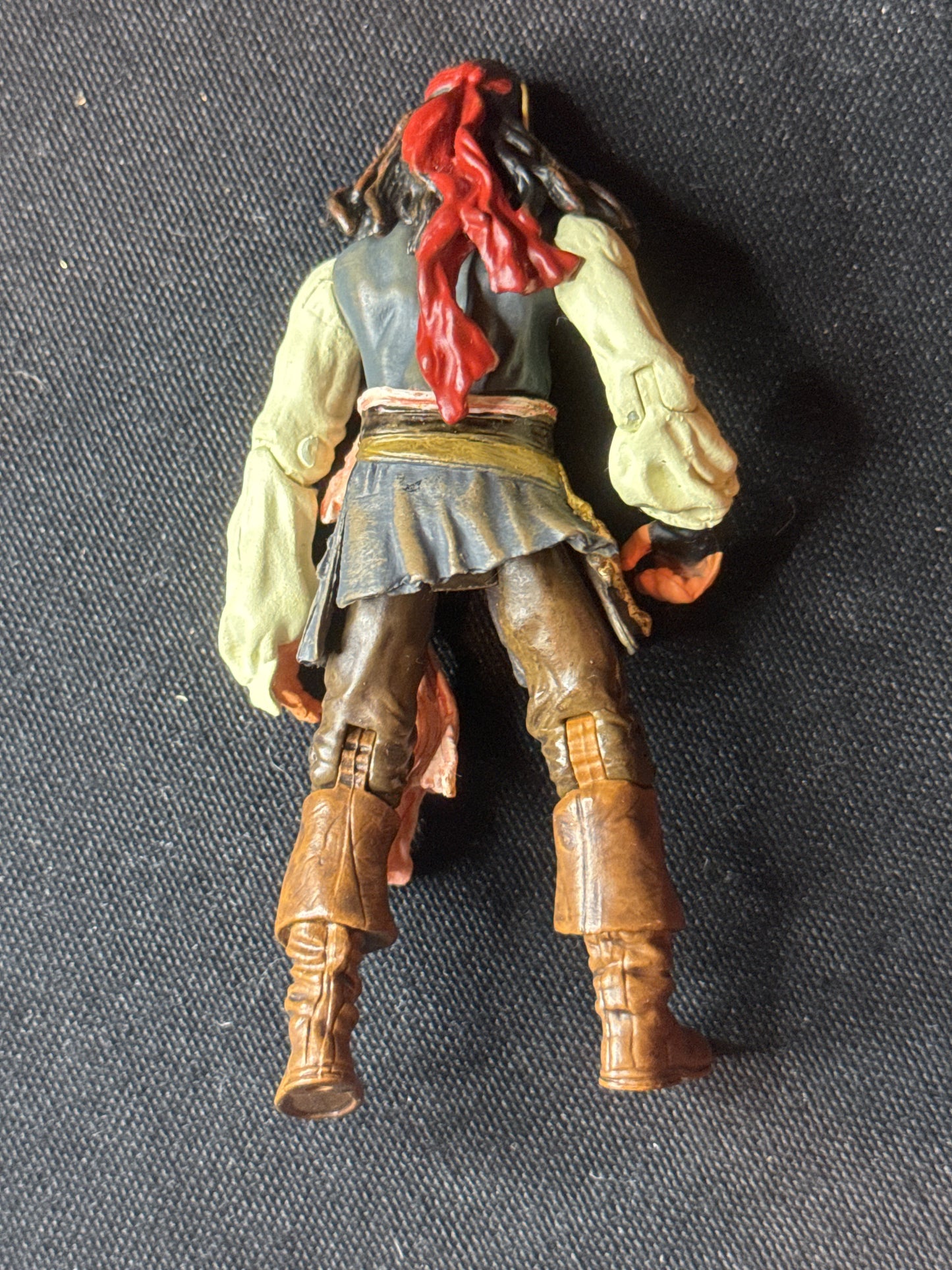 Disney Pirates of the Caribbean Jack Sparrow Used 4" Zizzle Action Figure