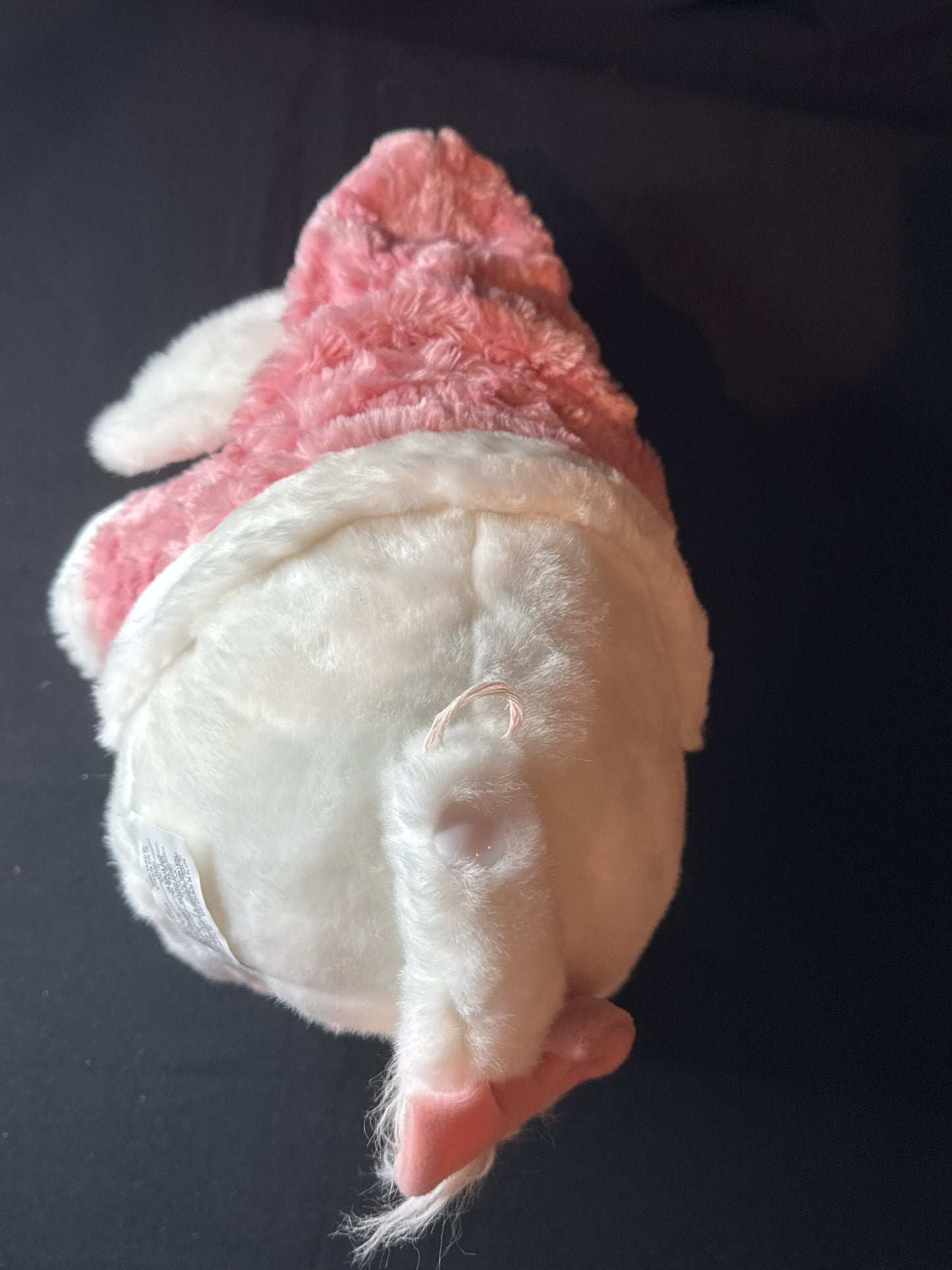 Disney Store Exclusive "Snowball" Eeyore 12" Holiday Plush Pink 12" Tall Sitting