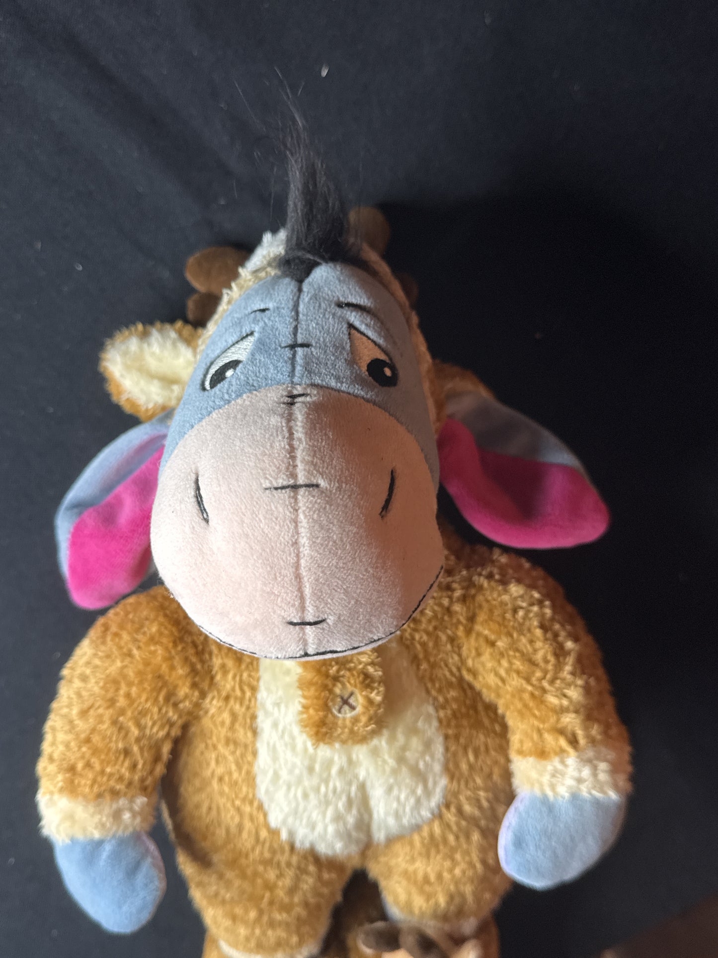 Disney Store Exclusive Eeyore Reindeer Sleeper Plush Pajamas Bedtime Pooh 13" Tall