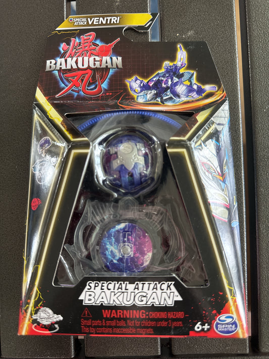 Bakugan Galactic Ventri Special Attack Gen 3 Wave 1 Galactic Chase 2023 New in Box